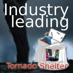 Tornado Shelter Banner, Tornado Shelter, Granger ISS